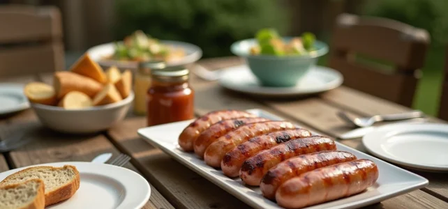 Combien de kg de saucisse prévoir pour régaler 10 personnes lors d&rsquo;un repas ?